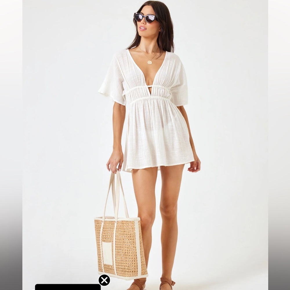 Cream L Space Sundress